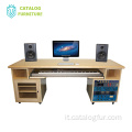 mixer audio digitale di lusso scrivania università college musica audio gratuito mobili home monitor de audio desk